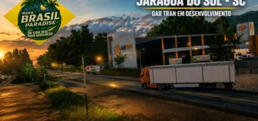 Mapa Brasil Paradiso v1.60