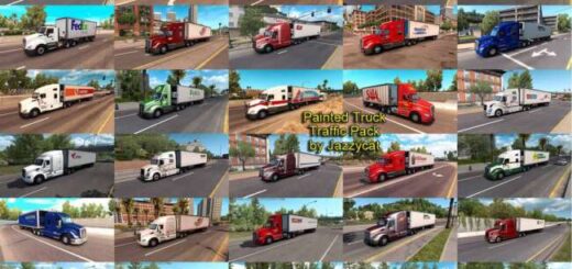 Painted Truck Traffic Pack by Jazzycat v6.1.16