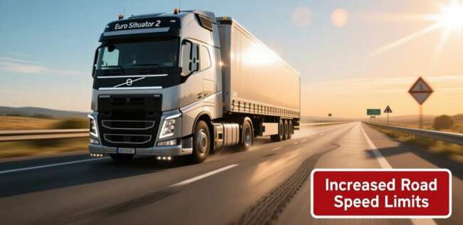 Increased Road Speed Limits v1.60