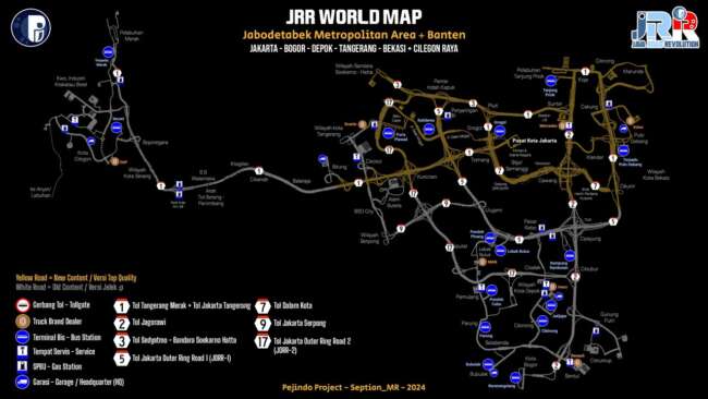 JRR (Java Road Revolution) - Indonesia Map v0.92 1.60