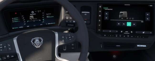 Scania NG Improved Dashboard v1.60