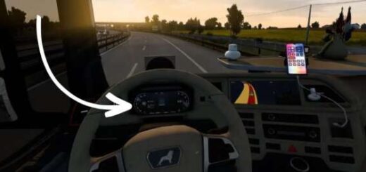 MAN TGX 2020 Improved Dashboard v1.60