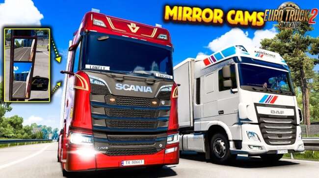 Mirror Cam All Trucks v1.60