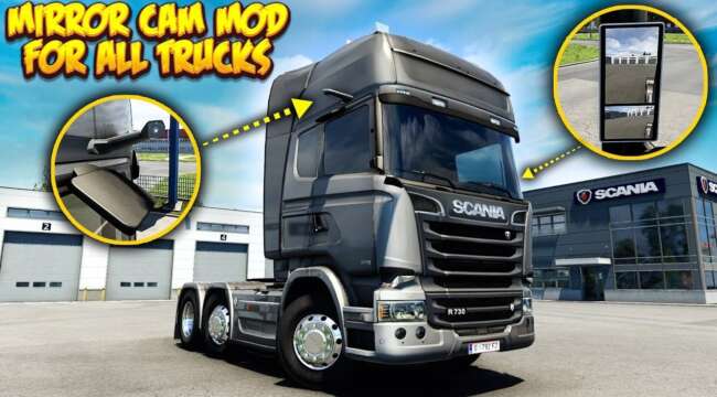 Mirror Cam All Trucks v1.60