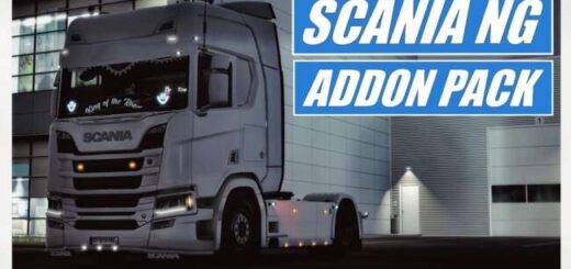 Scania NG Addons Pack v1.60