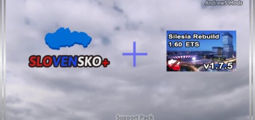 Slovensko+ Silesia (Support Pack) v4.6 1.60