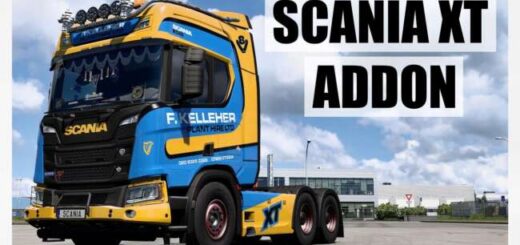 XT Addons for Scania R & S Next Gen v1.60