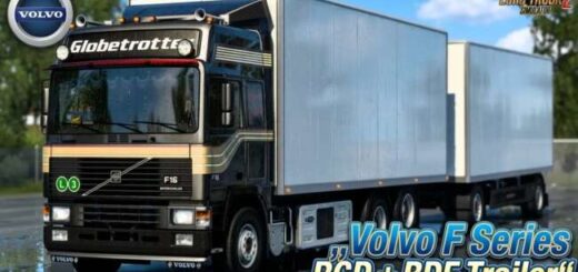Volvo F Series Rigid + BDF Trailer v1.60
