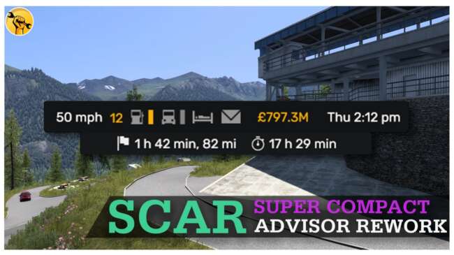 SCAR - Super Compact Route Advisor v1.60