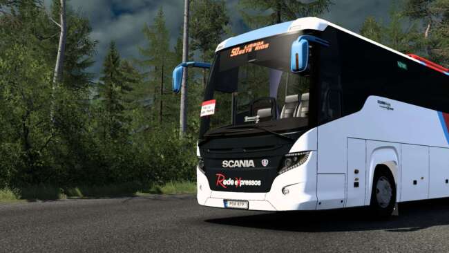 Scania Touring 6x2 HD 2026 V3 Bus Mod | ETS2 v1.60