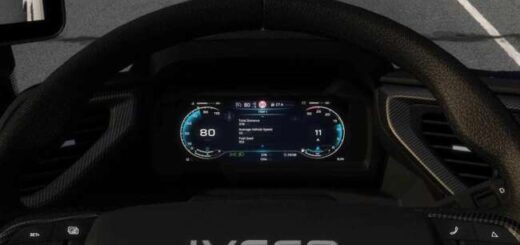 Iveco S Way Improved Dashboard v1.60