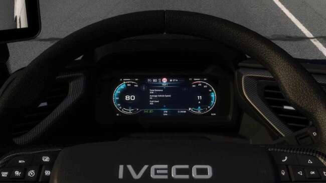 Iveco S Way Improved Dashboard v1.60