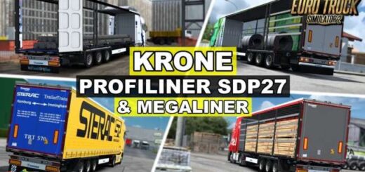 Krone Profiliner SDP27 & Megaliner v1.60