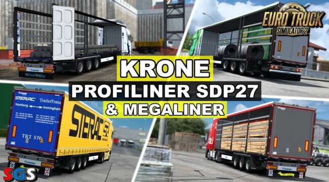 Krone Profiliner SDP27 & Megaliner v1.60