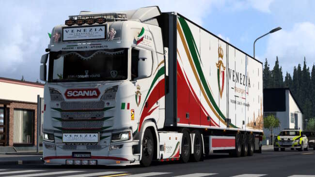 VENEZIA Transport Combo Skin for Scania