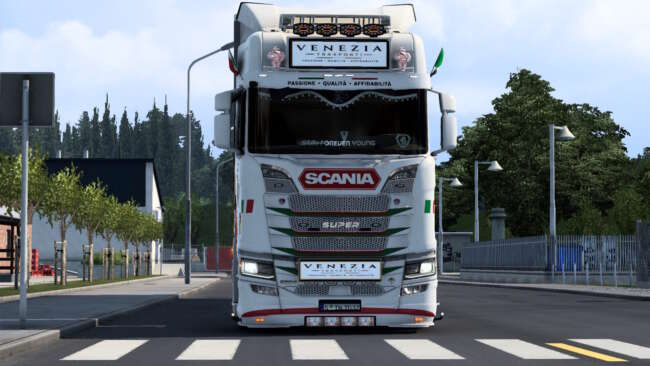 VENEZIA Transport Combo Skin for Scania