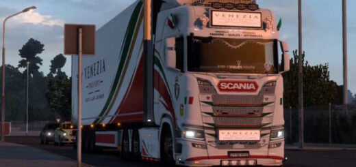 VENEZIA Transport Combo Skin for Scania