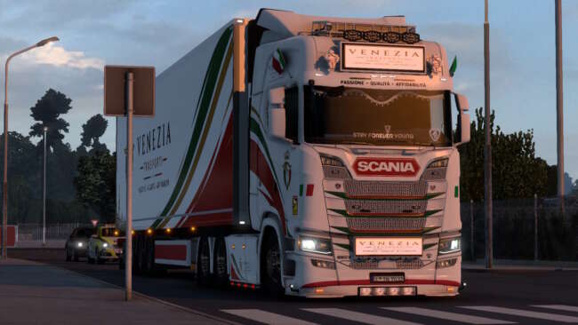 VENEZIA Transport Combo Skin for Scania