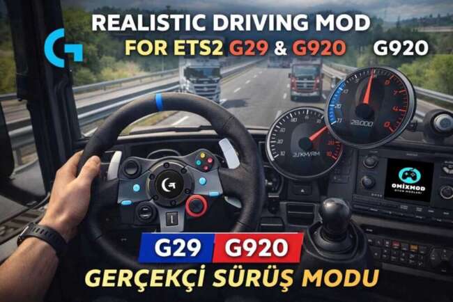 Realistic Driving Mod G29 & G920 v1.60