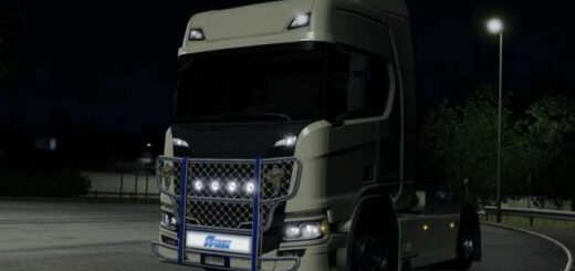 Bullbar Trux HighWay Scania NextGen Addon v1.60