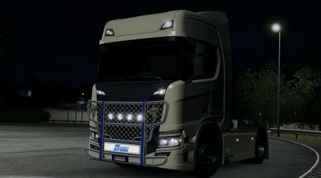 Bullbar Trux HighWay Scania NextGen Addon v1.60