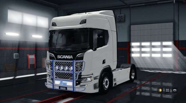 Bullbar Trux HighWay Scania NextGen Addon v1.60