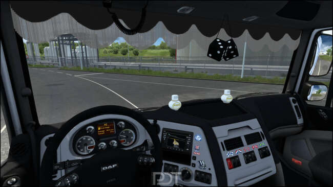 DAF XF 105 + Trailer "Mussche Transport" v5.0 1.60
