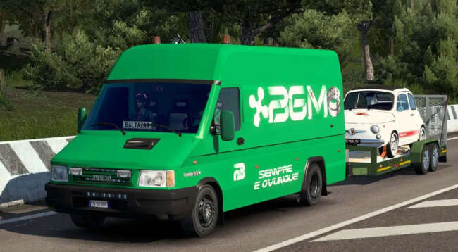 Iveco Daily 35-10 + Trailer v1.60