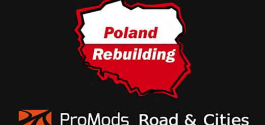 ProMods road & cities Poland Rebuilding merge v3.0 1.60